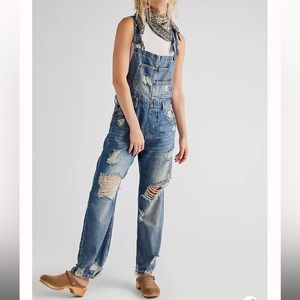 Free People Ziggy Denim Overalls